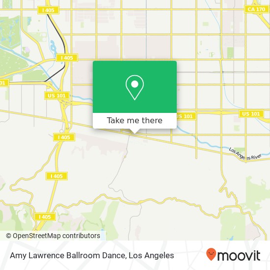 Amy Lawrence Ballroom Dance map
