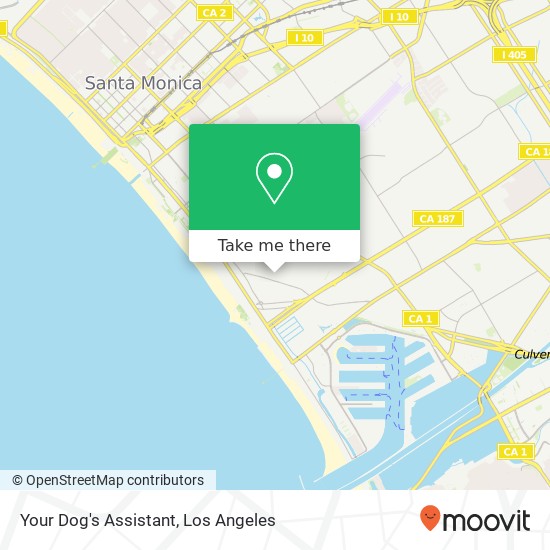 Your Dog's Assistant map