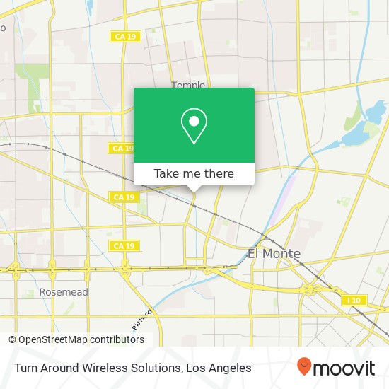Turn Around Wireless Solutions map