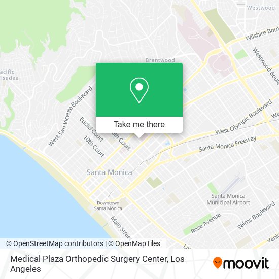 Medical Plaza Orthopedic Surgery Center map