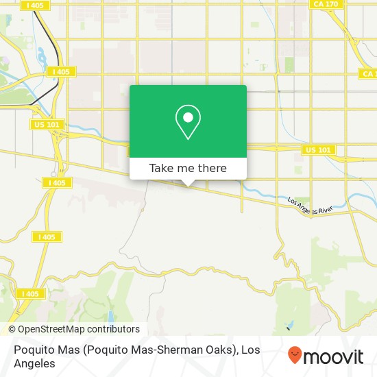 Mapa de Poquito Mas (Poquito Mas-Sherman Oaks)