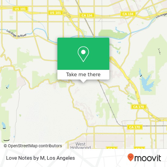 Love Notes by M map