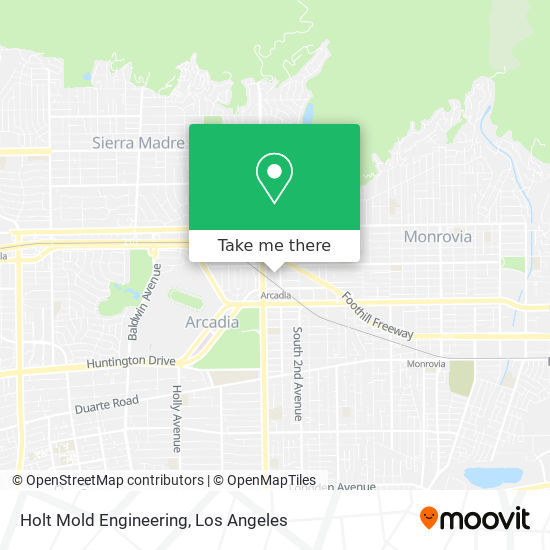 Mapa de Holt Mold Engineering