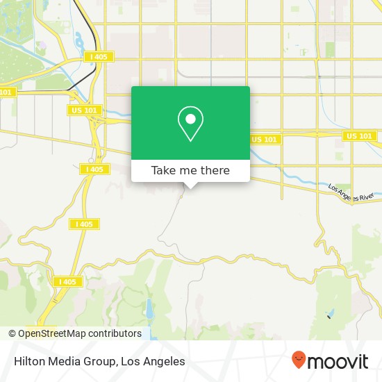 Hilton Media Group map