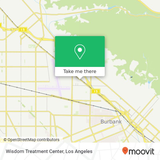 Wisdom Treatment Center map