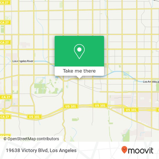 19638 Victory Blvd map