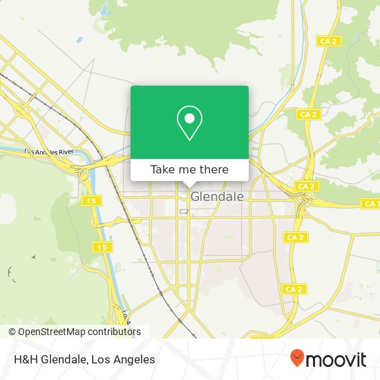 H&H Glendale map