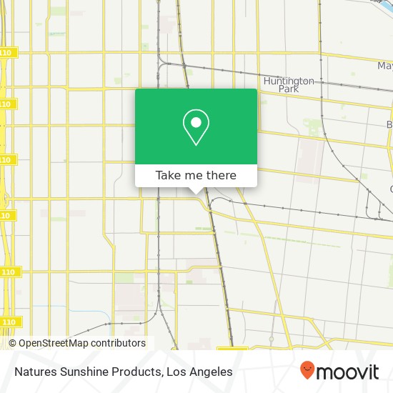 Natures Sunshine Products map