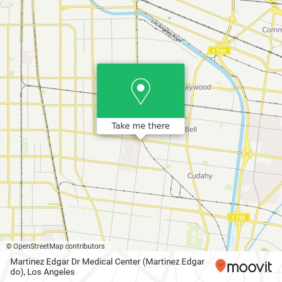 Martinez Edgar Dr Medical Center (Martinez Edgar do) map