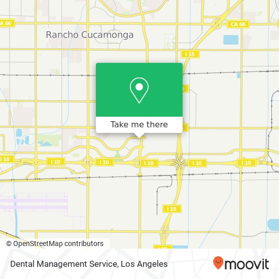 Mapa de Dental Management Service