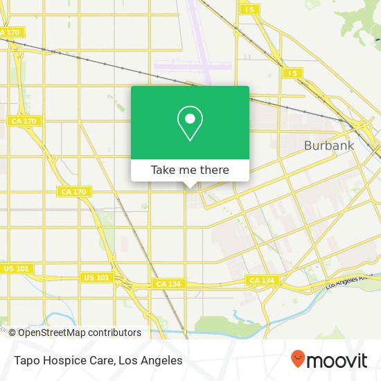 Tapo Hospice Care map
