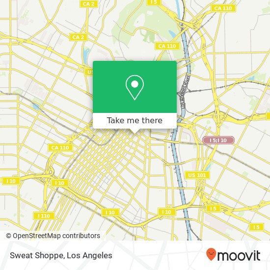Sweat Shoppe map