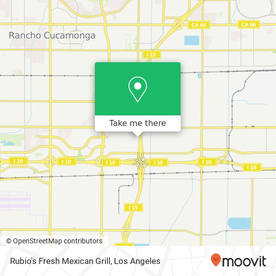 Rubio's Fresh Mexican Grill map