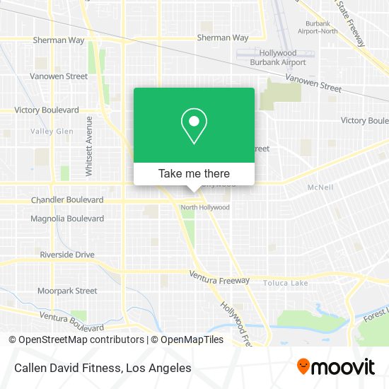 Mapa de Callen David Fitness
