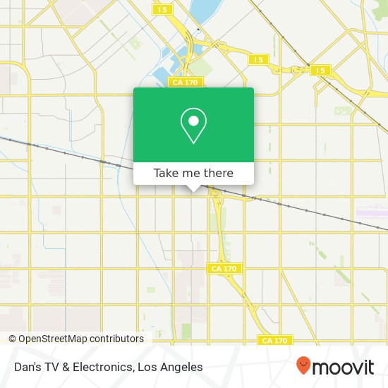 Dan's TV & Electronics map