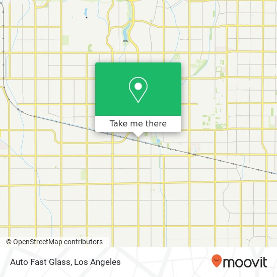 Mapa de Auto Fast Glass