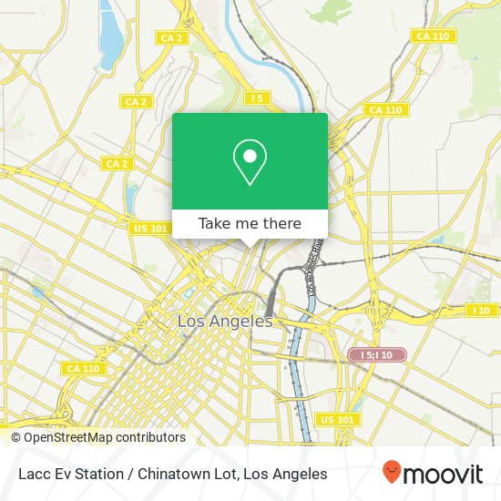 Mapa de Lacc Ev Station / Chinatown Lot