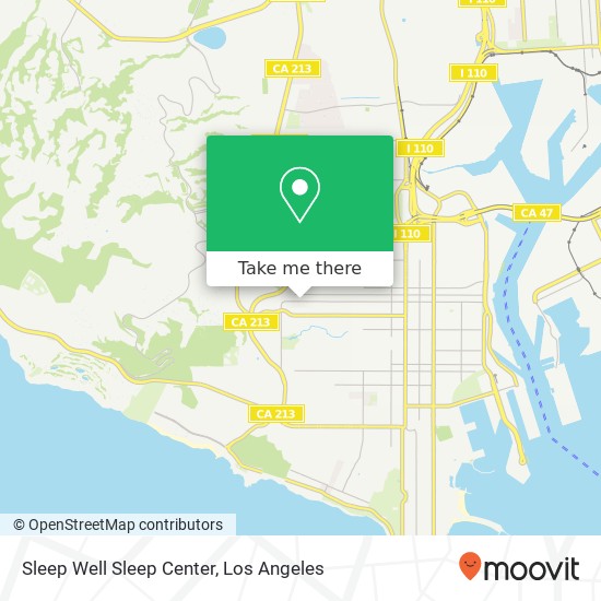 Sleep Well Sleep Center map