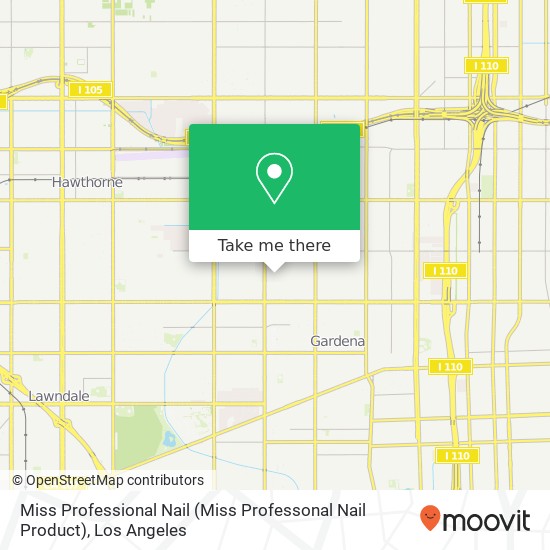 Miss Professional Nail (Miss Professonal Nail Product) map