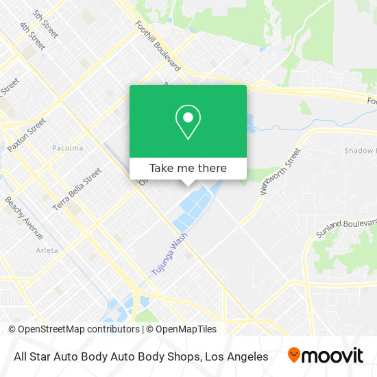 All Star Auto Body Auto Body Shops map