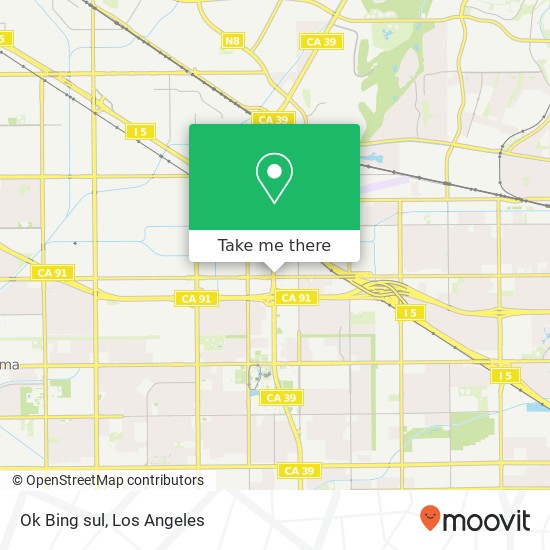 Mapa de Ok Bing sul