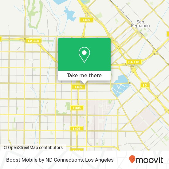 Boost Mobile by ND Connections map