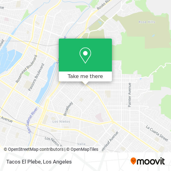 Tacos El Plebe map