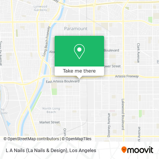 L A Nails (La Nails & Design) map