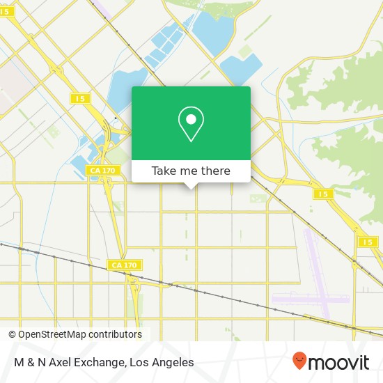 Mapa de M & N Axel Exchange