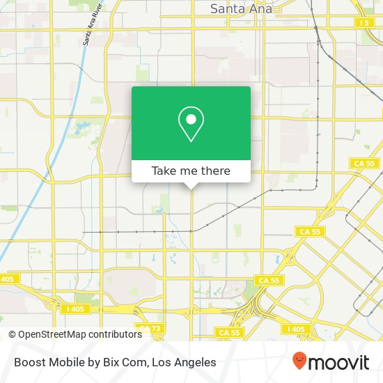 Boost Mobile by Bix Com map