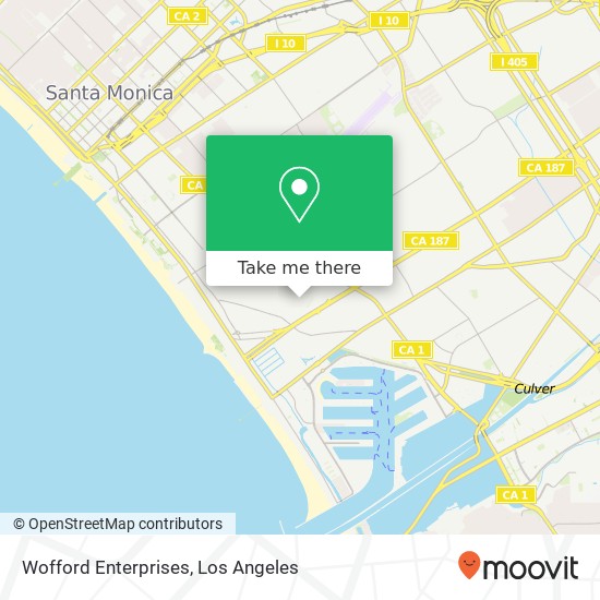Wofford Enterprises map