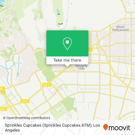 Sprinkles Cupcakes (Sprinkles Cupcakes ATM) map