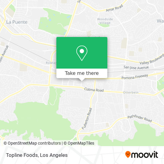 Topline Foods map