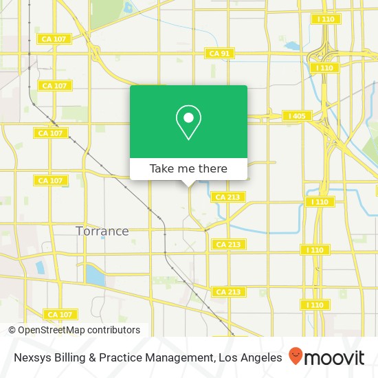 Nexsys Billing & Practice Management map