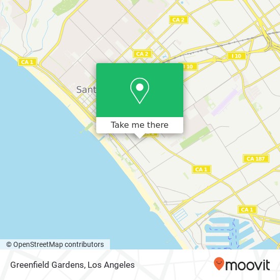 Mapa de Greenfield Gardens
