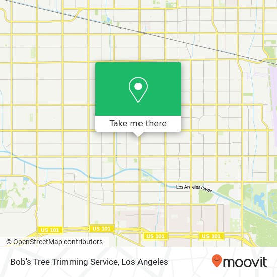 Mapa de Bob's Tree Trimming Service