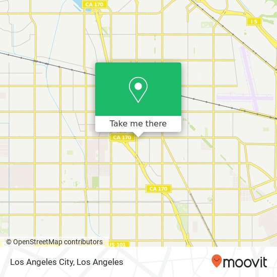 Los Angeles City map