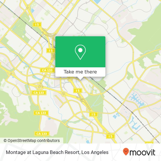 Montage at Laguna Beach Resort map