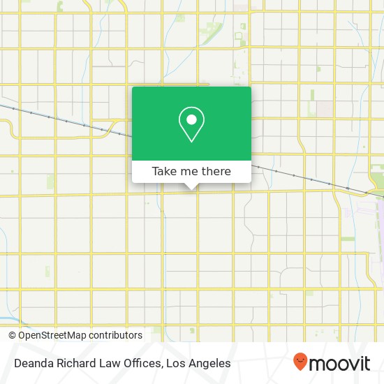 Deanda Richard Law Offices map