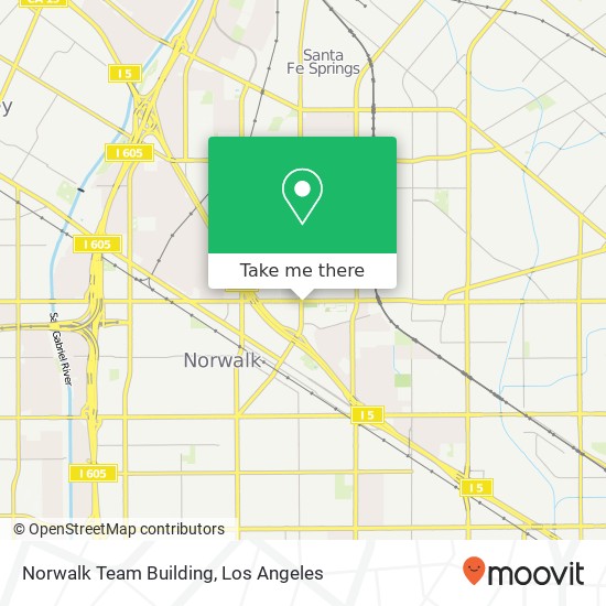 Mapa de Norwalk Team Building