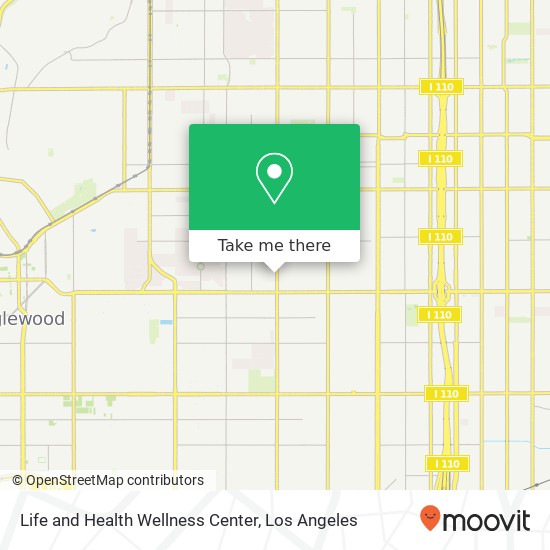 Mapa de Life and Health Wellness Center