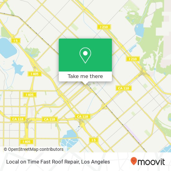 Mapa de Local on Time Fast Roof Repair