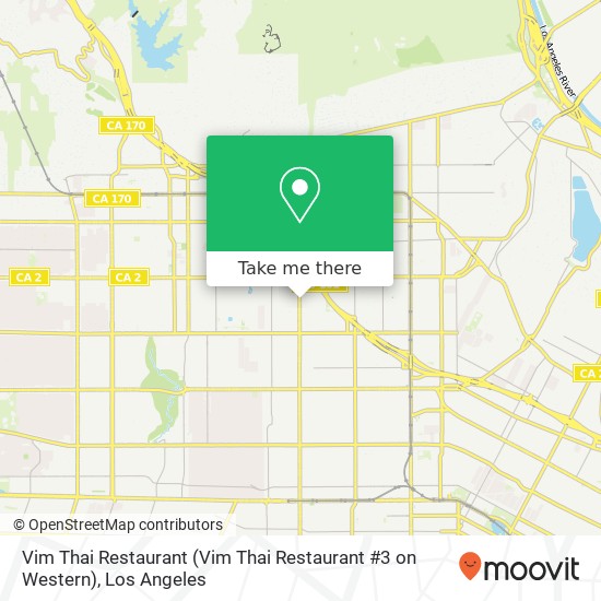 Vim Thai Restaurant (Vim Thai Restaurant #3 on Western) map