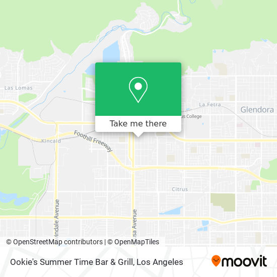 Mapa de Ookie's Summer Time Bar & Grill