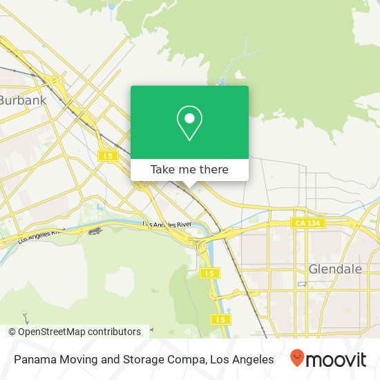 Panama Moving and Storage Compa map