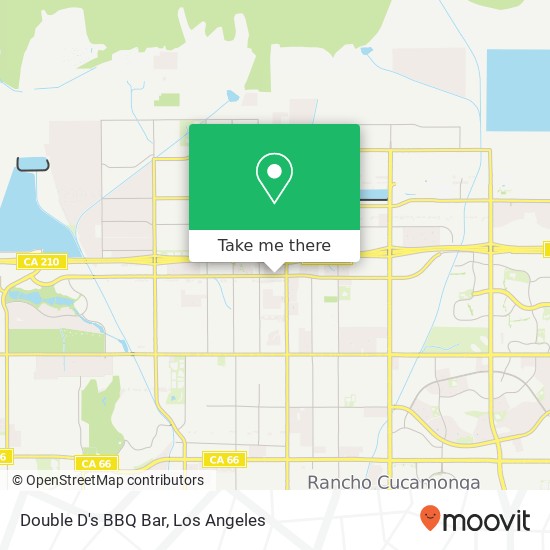 Mapa de Double D's BBQ Bar
