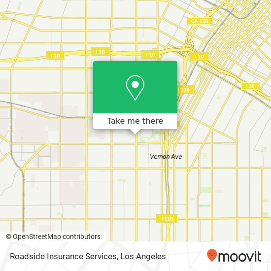 Roadside Insurance Services map