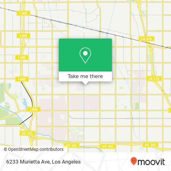 6233 Murietta Ave map