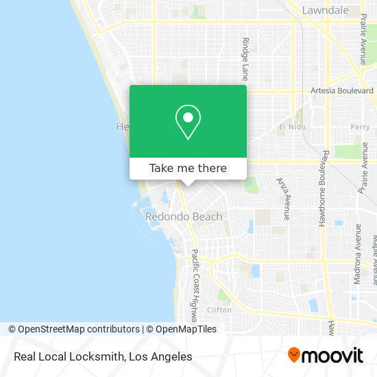 Real Local Locksmith map