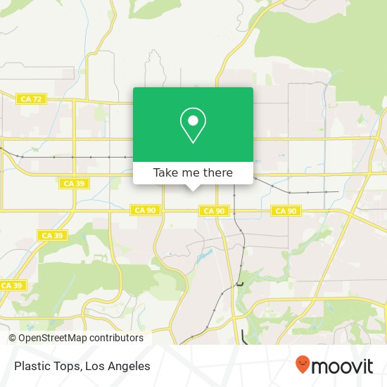 Plastic Tops map
